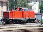 DB BR 212 055-8 am 19.07.03 in Singen (Htw)