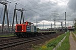 Mit ihren zwei Containertragewagen, hatte am 26.05.2015 die ex.