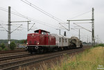 V100 2299  VEB  bei Porz(Rhein) am 24.06.2016