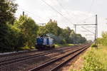 212 060-8 EGP - Eisenbahngesellschaft Potsdam mbH kam solo durch Friesack und fuhr weiter in Richtung Nauen.