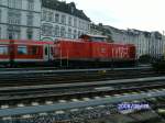 Auf Grund von Bauarbeiten auf der S31 in Hamburg konnte in Altona 212 034 auf S-Bahn Gleisen fotografiert werden.