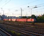 712 004 steht mit dem Rettungszug  am  21.09.2011 in Mannheim.