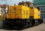 214 010-1 von Leonhard Wei weilte auch am Modellbahntreff in Gppingen 19.9.09