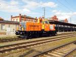 Am 30.04.2015 kam die 214 029-1 Lok 21 von der BBL Logistik aus dem RAW Stendal und fuhr den in Richtung Hannover .