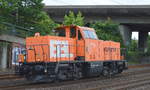  BBL 10  (NVR-Nummer: 92 80 1214 023-4 D-BBL) am 10.07.19 Vorbeifahrt Bahnhof Hamburg-Harburg.