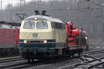 215 082-9 in Duisburg-Entenfang 2.2.2018