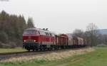 215 086-0 mit dem EK 54294 (Au (Sieg)-Selters) bei Schöneberg 31.3.14