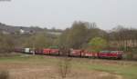 215 086-0 mit dem EK 54294 (Au (Sieg)-Selters) bei Oberähren 31.3.14