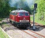 Vom 14.05.-17.05.2015 fanden im Eisenbahnmuseum Schwarzenberg die 23. Eisenbahntage statt.Railsystem 215 001 war bei der Lokparade am 17.05.2015 mit dabei.