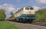 Lokomotive 215 082-9 am 12.05.2021 in Lintorf.