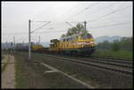 216023 Wiebe Lok Nr. 6 ist hier am 24.4.2005 bei Orlamünde unterwegs.