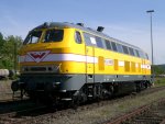 Die frisch Untersuchte Wiebe 216 122, Lok 10, am 20.05.2012 in Wrzburg Rbf.