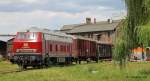 Die mittlerweile wieder altrot lackierte 216 067 hat im DB Museum Koblenz-Ltzel ihre Bleibe gefunden und konnte an der dortigen Drehscheibe am 4. August 2012 abgelichtet werden.