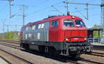 Bahnlogistik24 GmbH mit der  200086  (NVR.: 9280 1 216 158-6 D-BLC) am 23.04.20 Durchfahrt Bf.
