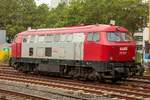 WEE 216 123-0 in Düsseldorf Hbf, Juli 2021.