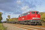 Letzte Fahrt für die Brohltaler am 13.11.2017   Diesellok V 160 002 geht jetzt zum Eigentümer nach Osnabrück.