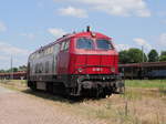 200086 (ex 216 158-6) Bahnlogistik24 steht in Brandenburg (Havel); 25.06.2020  