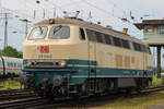 Am 30.05.2026 war die Parade beim Jubil�umsfest im DB Museum Koblenz. 217 014-0  nahm teil und rollt am Publikum vorbei.