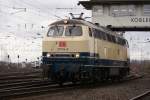 217 014-0 bei der Lokparade in Koblenz-Ltzel am 03.04.2010