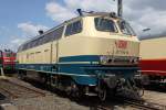 Die 217 014-0 im DB Museum Koblenz-Ltzel am 16,05,10  