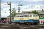 DB Museum 217 014-0 in Koblenz-Ltzel am 29.9.2012 