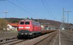 217 017-3 mit dem DGV  93643 (Radolfzell-Homburg(Saar) Hbf) in Immendingen 7.4.15