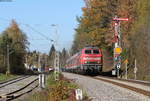 218 326-7 mit dem RE 22304 (Neustadt(Schwarzw)-Trossingen) bei Villingen 31.10.17.