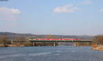 218 438-0 und 218 460-4 mit der RB 23316 (Miltenberg-Aschaffenburg Hbf) bei Erlenbach 28.2.18