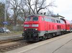 218 415 mit RE am 04.04.2018 in Kaufering.