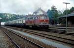 218 228  Freudenstadt Hbf  27.06.87