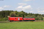 218 497-6 mit dem Hilfz 99988 (Kempten(Allgäu)Hbf-Biessenhofen) bei St.Alban 28.8.18