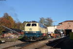 218 460-4 bei den Rottweiler Dampfloktagen 13.10.18.