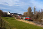 Ein letztes Mal ist der IC119 am 3.3.2019 über die Südbahn gefahren.