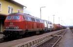 218 007 + 217 003  Maxhütte  20.07.85