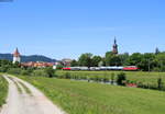 218 484-4 und 218 191-5 mit dem Bauz 91748 (Karlsruhe Hbf-St.Georgen(Schwarzw)) bei Gengenbach 18.5.20
