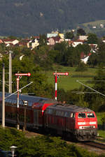 218-443-0 mit ihrem IRE aus Lindau in Enzisweiler. 20.7.20