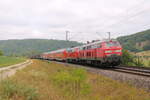 Am 06.08.2022 war der BR-Radltourzug auf der Rückfahrt von Gunzenhausen nach Mühldorf.
