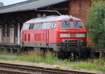 DB 218 369-7 | DB Fernverkehr AG | Stralsund Hbf [WSR] | 27.07.2016