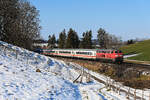 Die Einsätze der Baureihe 218 des Betriebshofs Kempten beschränken sich inzwischen auf zwei Fernzugpaare.
