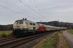 218 446-3 am 16.11.2025 zwischen Plüderhausen und Urbach bei Schorndorf  
