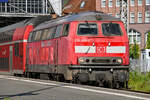 D-DB fuhr am 13.05.2026 mit ihrer Wagengarnitur in die Abstellung des L�becker Hbf (AL). Zuvor kam dieser Zug als RE 2 (RE 32872) aus Bad Kleinen (WK) nach L�beck Hbf (AL).

[Herzliche Gr��e zur�ck an den TF :)]