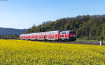 218 428 mit dem RE 4854 (M�nchen Hbf - Hof Hbf) bei Nabburg 30.4.26