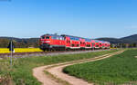 218 423 mit dem RE 4862 (M�nchen Hbf - Hof Hbf) bei Nabburg 30.4.26