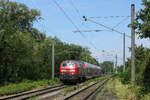 218 401-8 am 23.06.2026 in Karlsruhe-Knielingen 