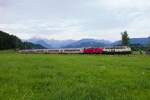 Br 218 446 & 406 ziehen den vorletzten IC2012 nach Dortmund, fotografiert zwischen Fischen und Sonnthofen am 8.7.2026