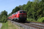218 423 aus Regensburg kommend am 18. Juni 2026 bei Windischeschenbach.