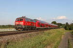 218 414 war am 18. Juni 2026 bei Oberteich in Richtung Marktredwitz unterwegs. 