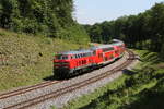 218 423 aus Regensburg kommend am 20.