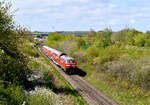 218 425 mit RE 56858 L�beck Hbf - Bad Kleinen am 25.04.2026 bei Sch�nberg