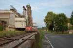 218 192 mit dem  Prager  RE 451 von Nrnberg nach Prag am 19.06.2008 in Sulzbach-Rosenberg Htte